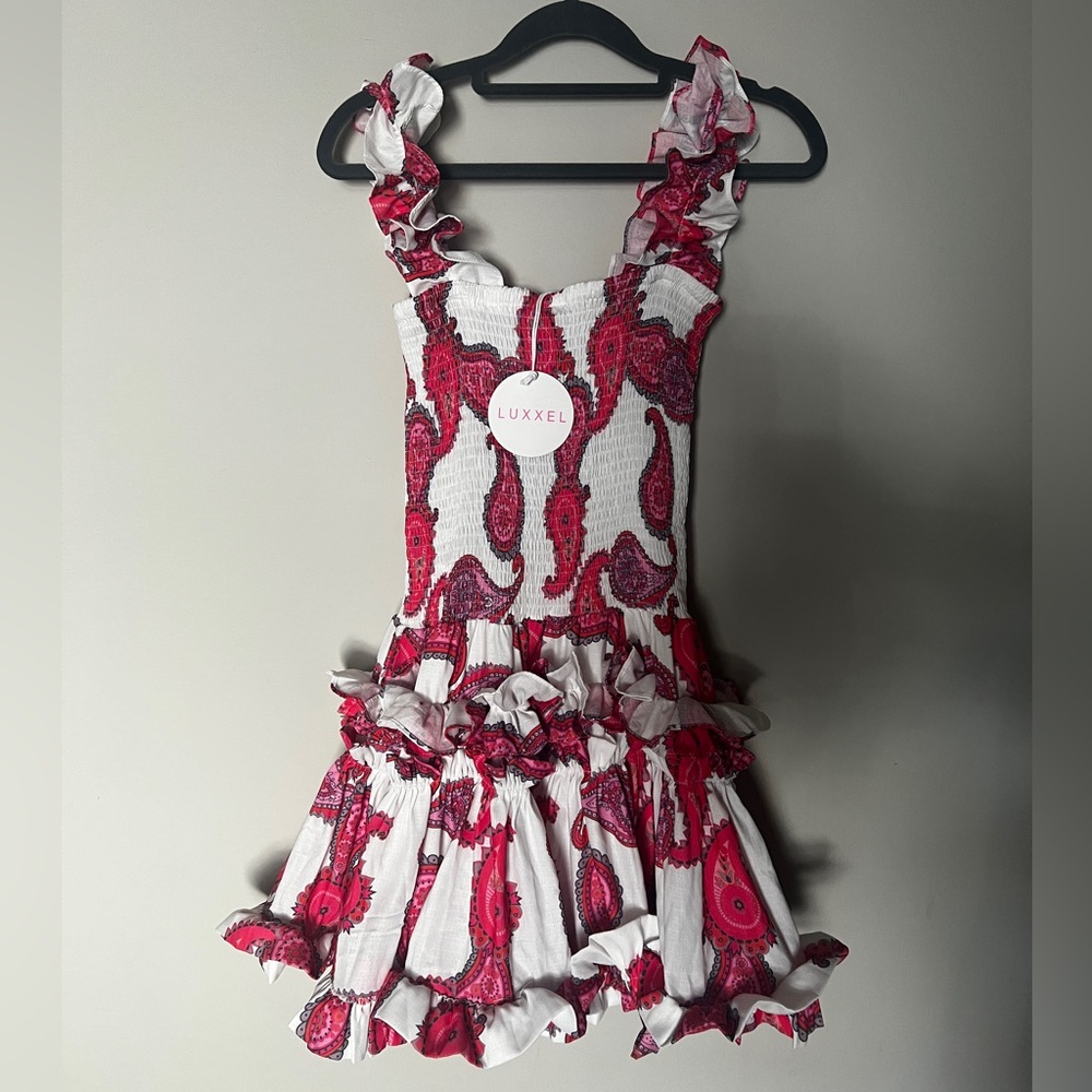 NWT Luxxel by Vicci ruffle dress